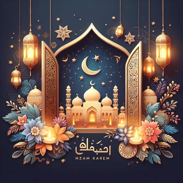 Foto idee di design per il ramadan