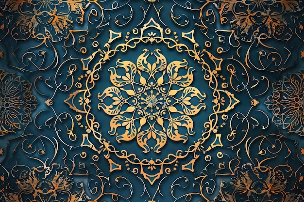 ramadan digital ornament pattern background texture