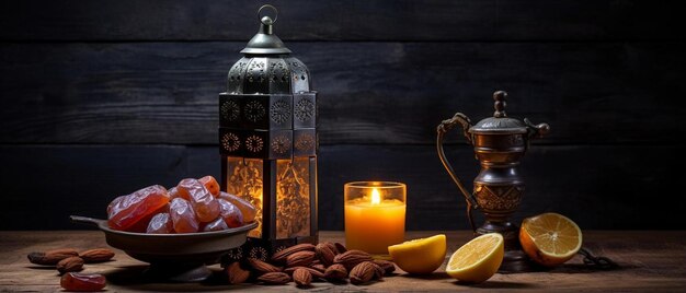 ramadan food and drinks concept