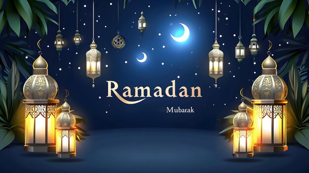 Ramadan groet illustratie