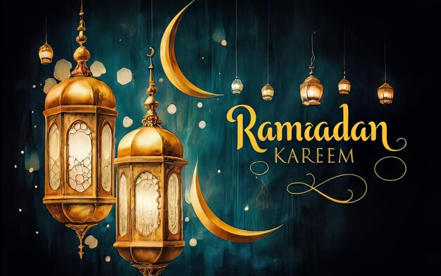 Foto ramadan e idul fitri sfondo incantevole ramadan e eid al fitr islamico