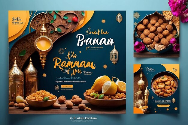 Ramadan iftar offer Social Media Instagram Template