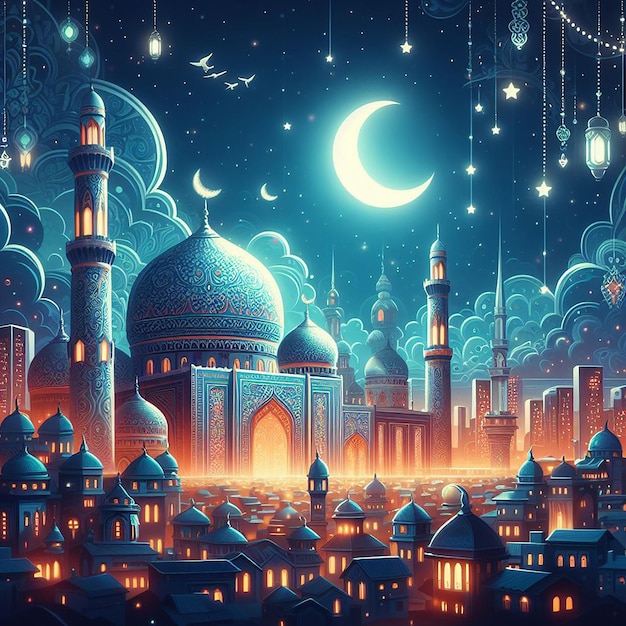 Foto immagine di ramadan 2024aiimagedsr15