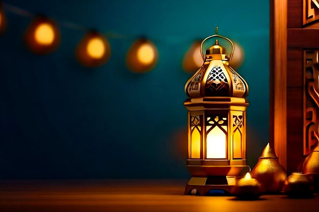 Ramadan Islamic lantern photo