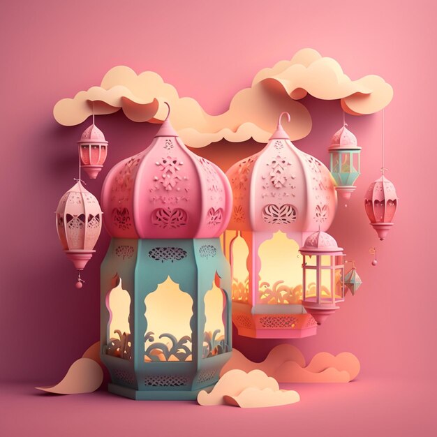 ramadan Islamic lanterns