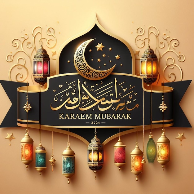 Ramadan kareem 2024 poster