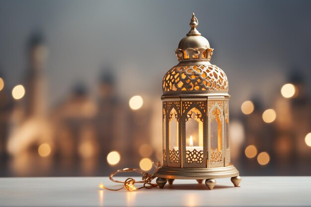 Ramadan Kareem achtergrond 3D-rendering 3d illustratie