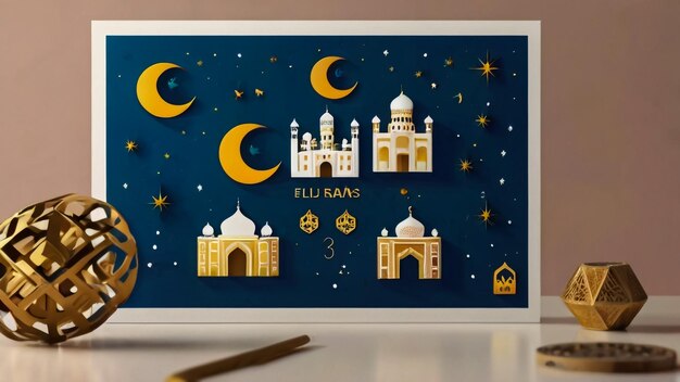 Ramadan Kareem Arabische kalligrafie voor Ramadan Kareem groeten voor Ramadan voor moslims