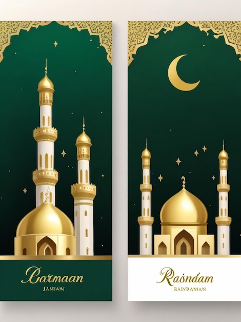 Рамадан Карим красивая открытка с арабской каллиграфией, которая означает Рамадан Карим