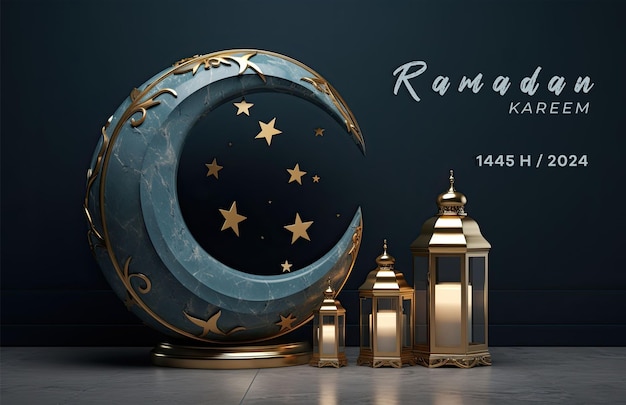 Ramadan kareem Creatieve advertenties voor sociale media banner poster groetekaart sjabloon ontwerp