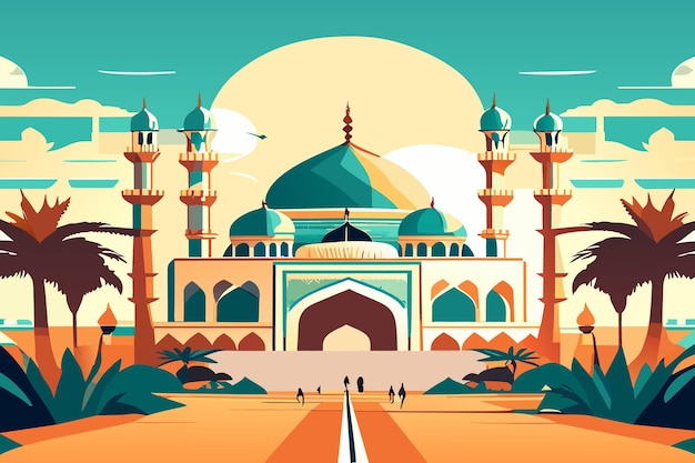 Ramadan kareem decorative festival background EidalAdha islamic