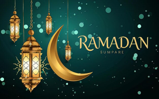 Ramadan Kareem and Eid ul fitri background Enchanting Ramadan and Eid Al Fitr islamic