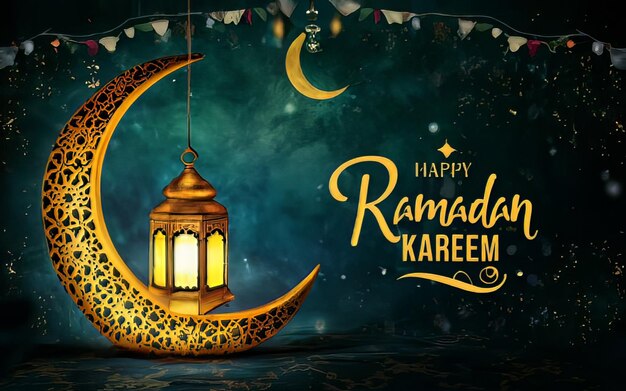 Foto ramadan kareem en eid ul fitri achtergrond betoverende ramadan en eid al fitr islamitische