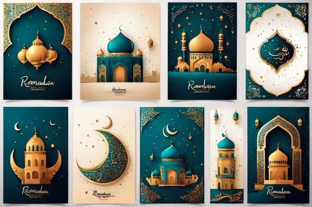 Ramadan Kareem greeting background vector