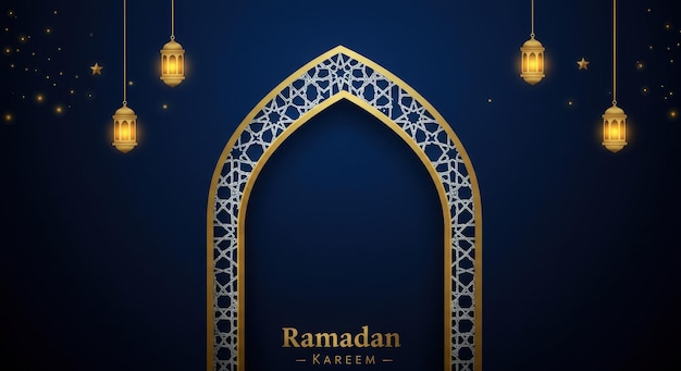 ramadan kareem greeting card