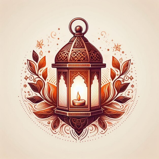 Foto ramadan kareem design di saluto con islamico