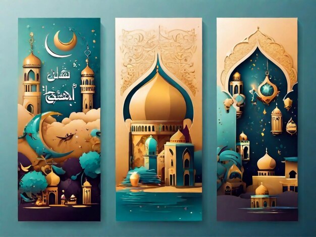 Foto ramadan kareem saluto simbolo di design islamico