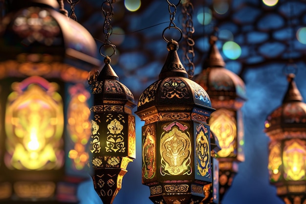 Ramadan Kareem Holy Month Lantern Islam