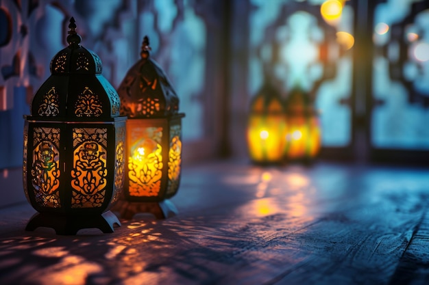 Ramadan Kareem Holy Month Lantern Islam