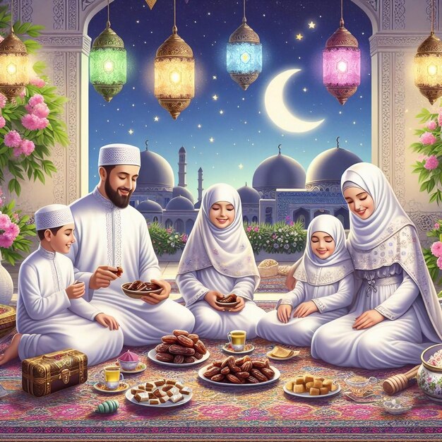 Foto ramadan kareem illustratie