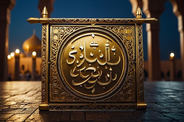 ramadan kareem and islamic background