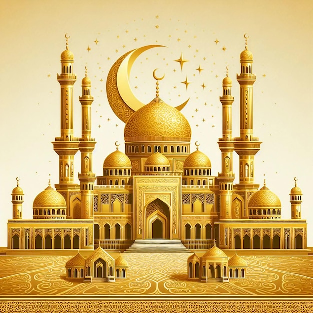 Ramadan Kareem Islamic background