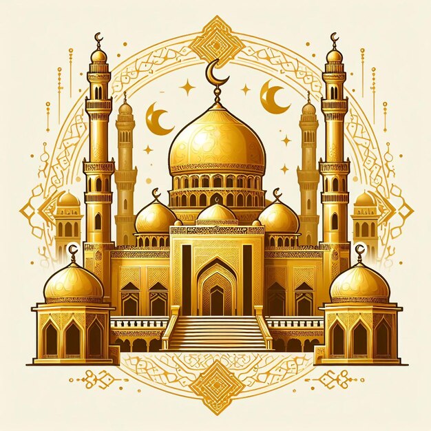 Ramadan Kareem Islamic background