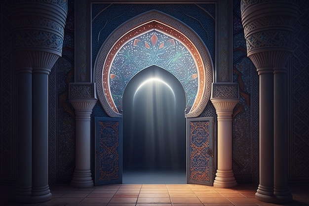 Ramadan kareem islamic background