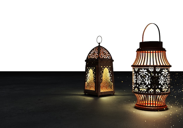 Рамадан карим фонари.