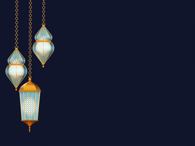 Ramadan kareem ornaments background