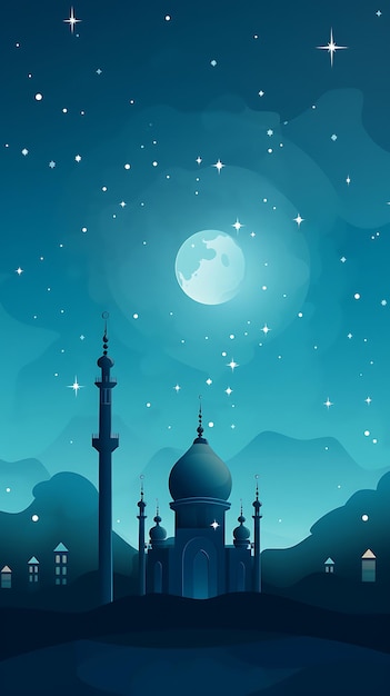 Ramadan kareem traditional islamic mobile wallpaper