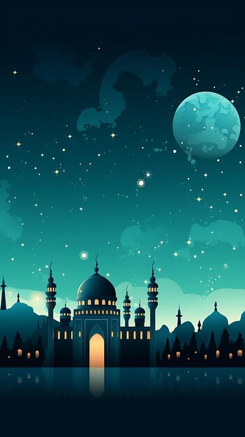 Ramadan kareem traditional islamic mobile wallpaper