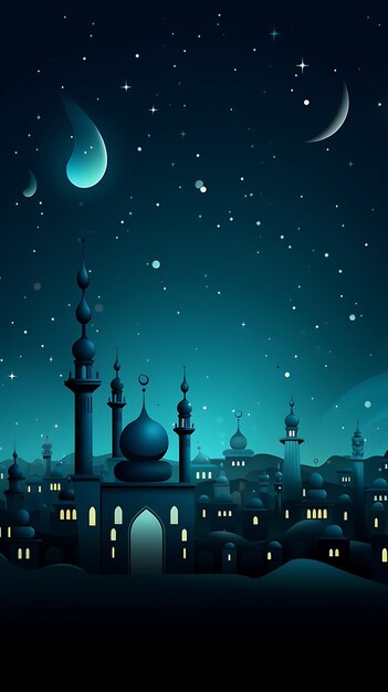 Ramadan kareem traditional islamic mobile wallpaper