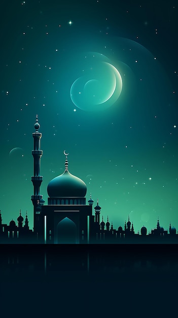 Ramadan kareem traditional islamic mobile wallpaper