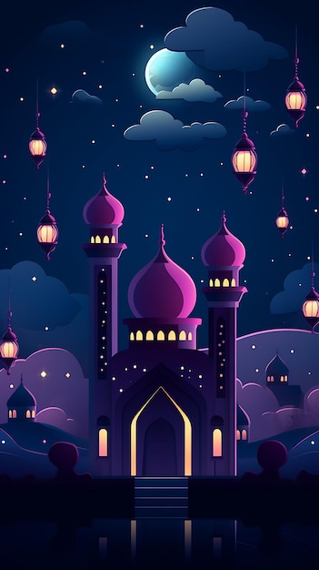 Photo ramadan kareem traditional islamic mobile wallpaper