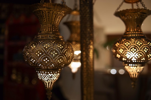 Photo ramadan lamp