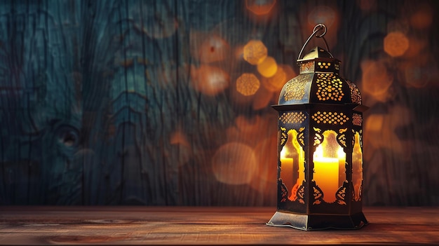 Ramadan lantern and Ramadan design ramadan wallpaper ramadan bannergenerative ai