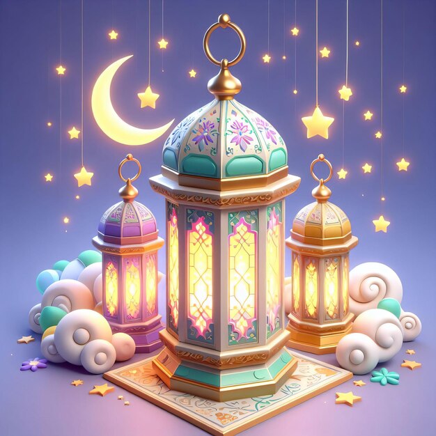 Foto lanterna del ramadan