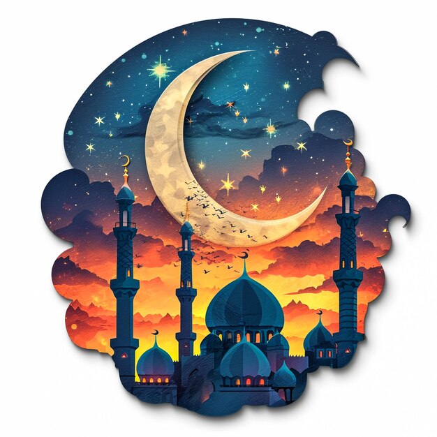 A ramadan logo