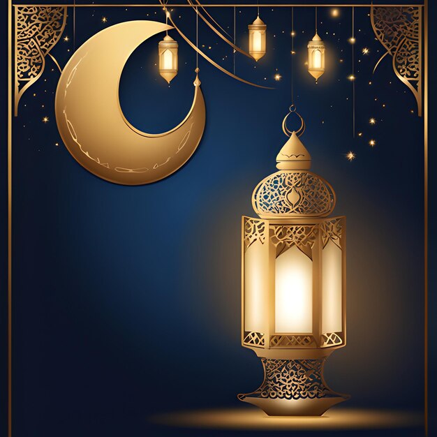 Premium AI Image Ramadan Mubarak 2024 pictures