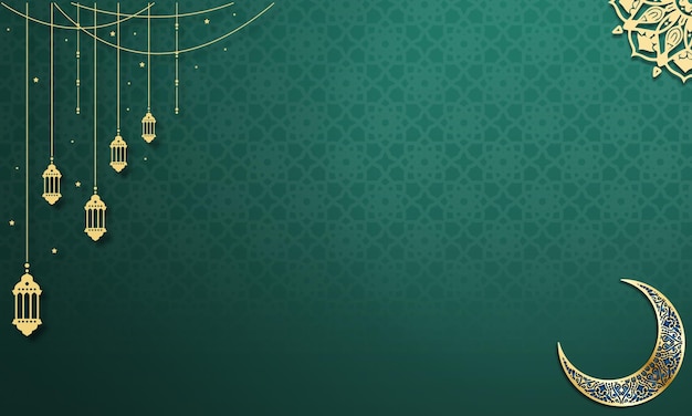 Ramadan Mubarak achtergrond Eid Mubarak