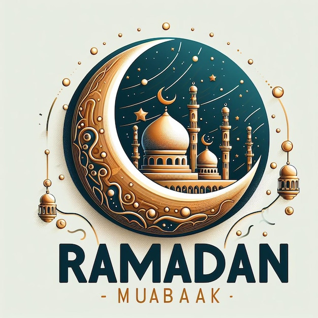 Ramadan Mubarak is de dag van de Ramadan.