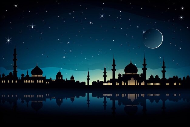 Photo ramadan nights of serenity