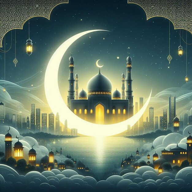 Ramadan poster background