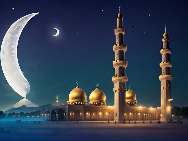 Ramadan poster background