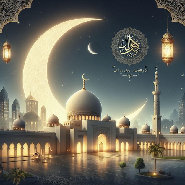 Ramadan poster background