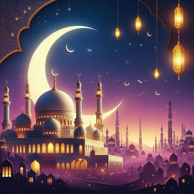 Ramadan poster background