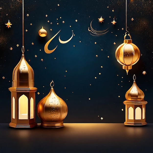 Ramadan space background