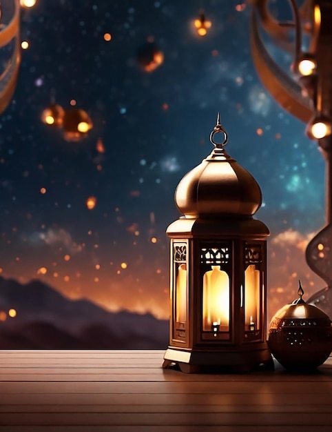 ramadan space background