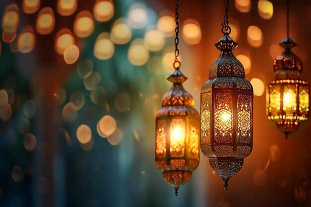 Foto background speciale del ramadan